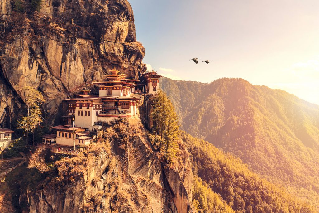 The most sacred place in Bhutan is located on the 3,000-foot high cliff of Paro valley
